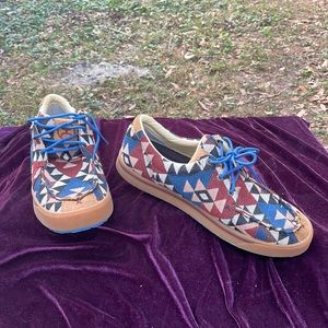 Hooey by Twisted X canvas mens shoe sz 12